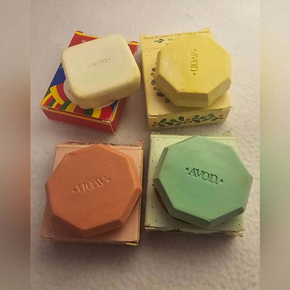Vintage Avon Holiday Soaps